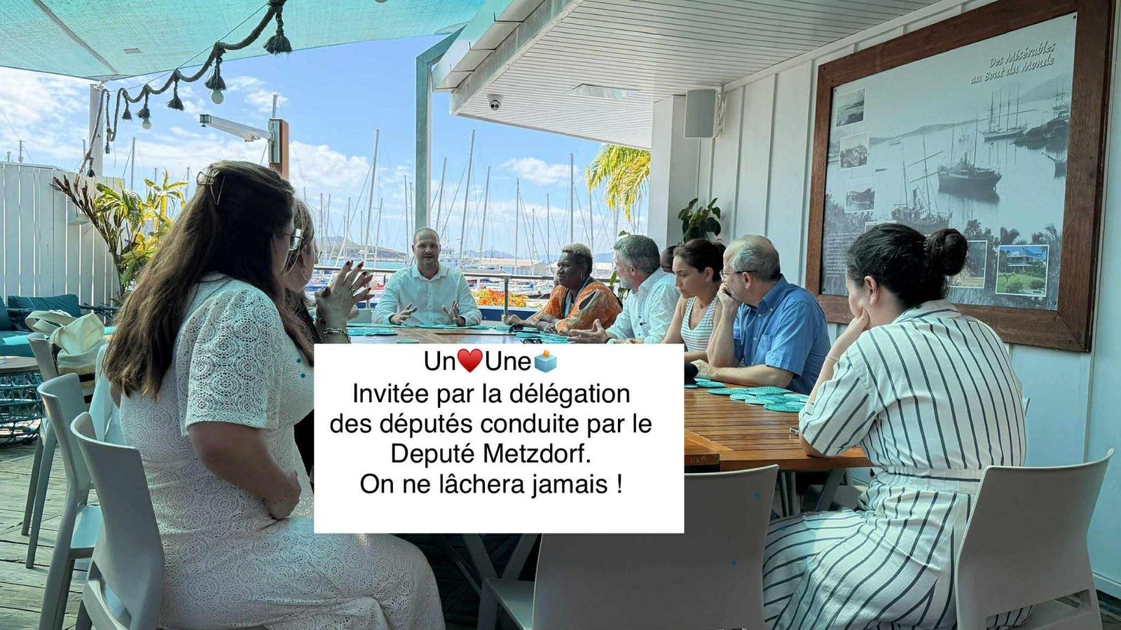 Échange constructif entre la délégation de députés et l’association Un Cœur Une Voix.