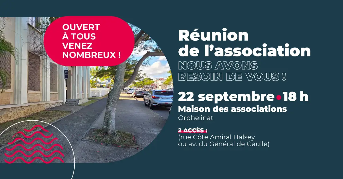 Réunion de l'association Un Coeur, Une Voix, le 22/09 à 18h00