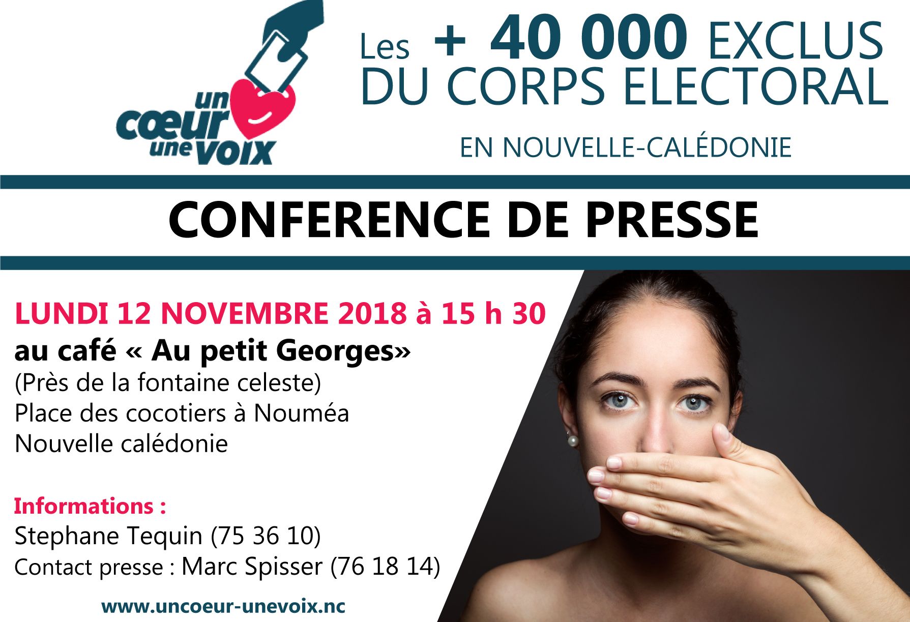 Conférence de presse du 12 Novembre 2018